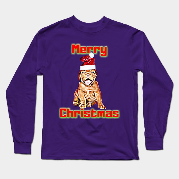 Dog Lovers christmas gift, christmas decorations, christmas ornaments design Long Sleeve T-Shirt by thebestpod